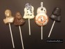 525sp Star Wonders Force Awakens Chocolate or Hard Candy Lollipop Mold